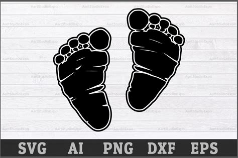 Download 428+ baby handprint silhouette Cut Files